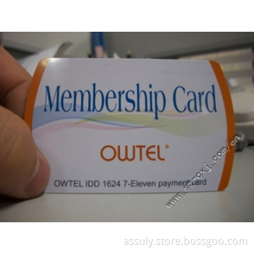 member card,pvc member card,member VIP card